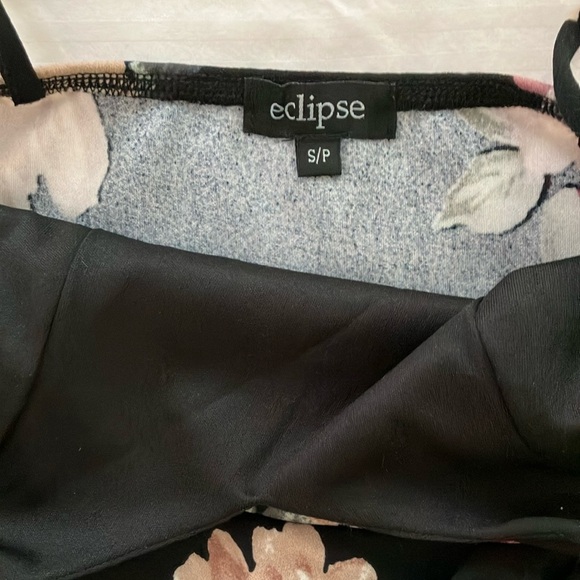 Eclipse small women’s floral Sleeveless Midi Dress - Picture 10 of 16